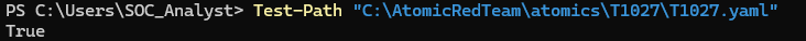 4 - t1027 installed and path confirmed.png